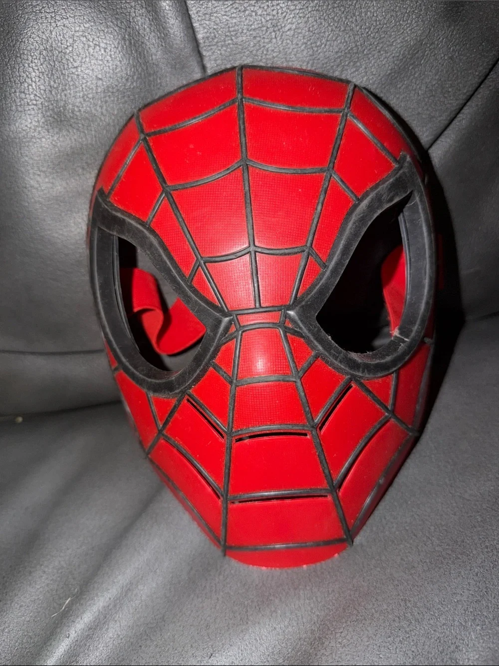 Spiderman Red and Black Face Mask